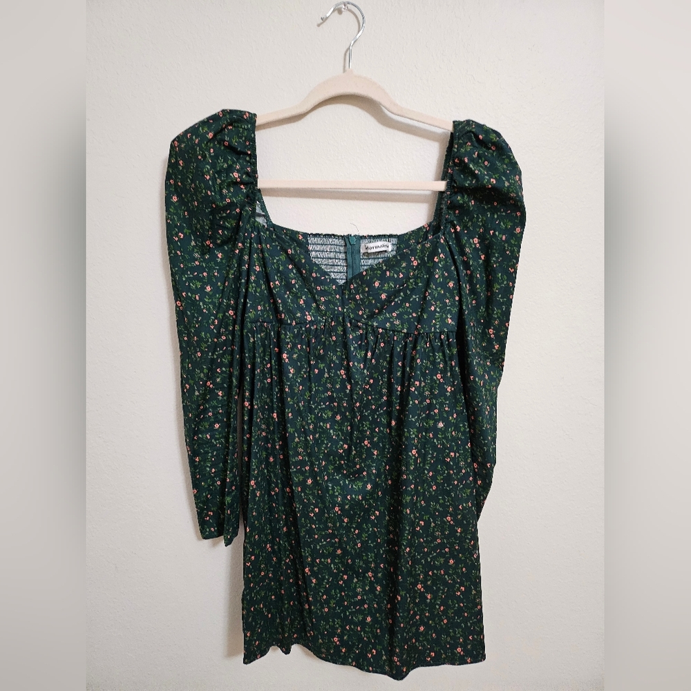 Reformation Kenzi Dress in Coriander